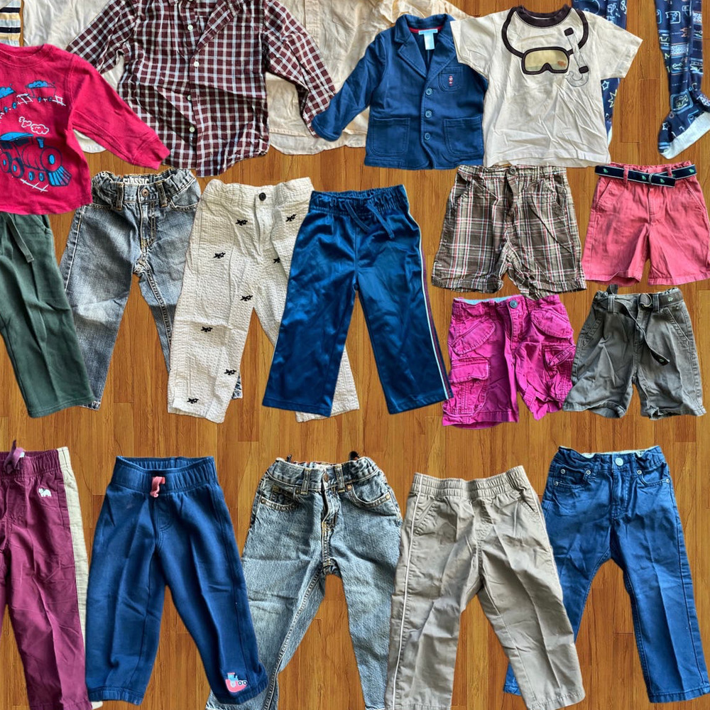 47 Lot toddler 2T Shirt Pants Hoodies Jamboree Carter’s Jaine & Jack and more! - Picture 6 of 6